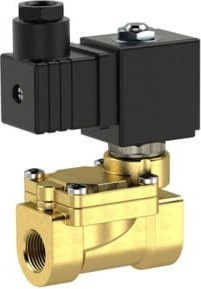 Riegler Magnetventil 2/2-MV in Gold, G3/4, 230-240V, 16VA - Bild 1