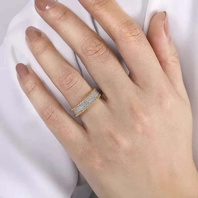 Huitan Ring, Zirkonia, Damen - Bild 2