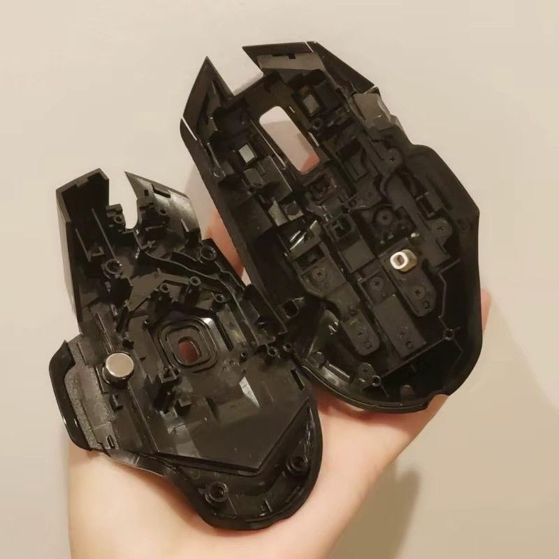 XINYUANSHUNTONG Ersatzgehäuse für Logitech G502 Maus in Schwarz, Top und Bottom Shell Zubehör für kabelgebundene und kabellose Modelle - Bild 3