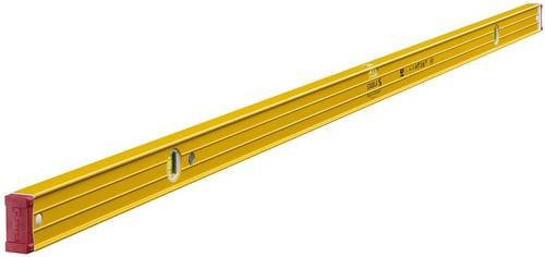 Stabila Wasserwaage Type 96-2M aus Aluminium mit Seltenerd-Magnetsystem, Farbe: Gelb, Länge: 200 cm - Bild 1