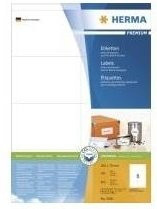 Herma Premium Universal-Papieretiketten weiß, 800 Etiketten auf 100 DIN A4 Bogen, Breite: 10,5 cm, Höhe: 7 cm - Bild 1