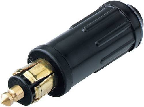 ProCar Normstecker 15A für 12V oder 24V DC in Schwarz - Bild 1