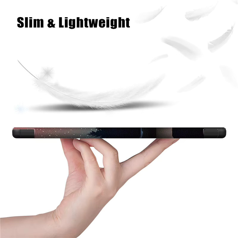 Magnetische Flip-Stand Schutzhülle für Lenovo Tab M10 Plus 3. Generation (10,61 Zoll, TB128FU, TB125FU) und Lenovo Xiaoxin Pad 2022 in Schwarz - Bild 4