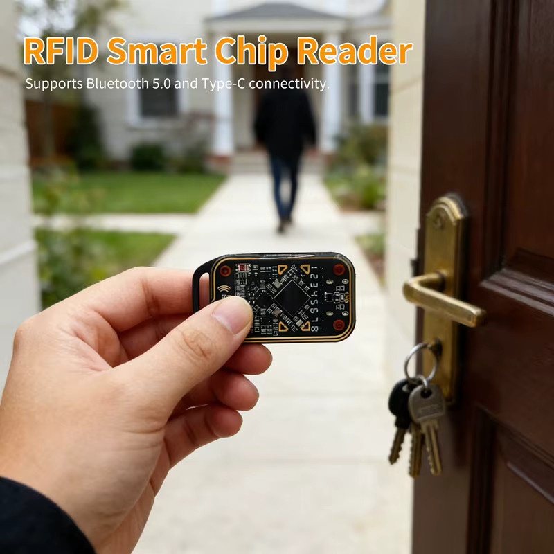 FULL-Chameleon Ultra V3.0 RFID Smart Chip Reader mit NFC Read Writer und ID IC Tag Copyer in Schwarz - Bild 5