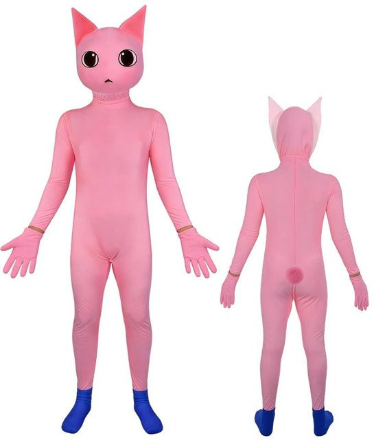 Spiel Tierklinik Monster Overall Kostüm, ab 14 Jahre, Rosa / Pink - Bild 1