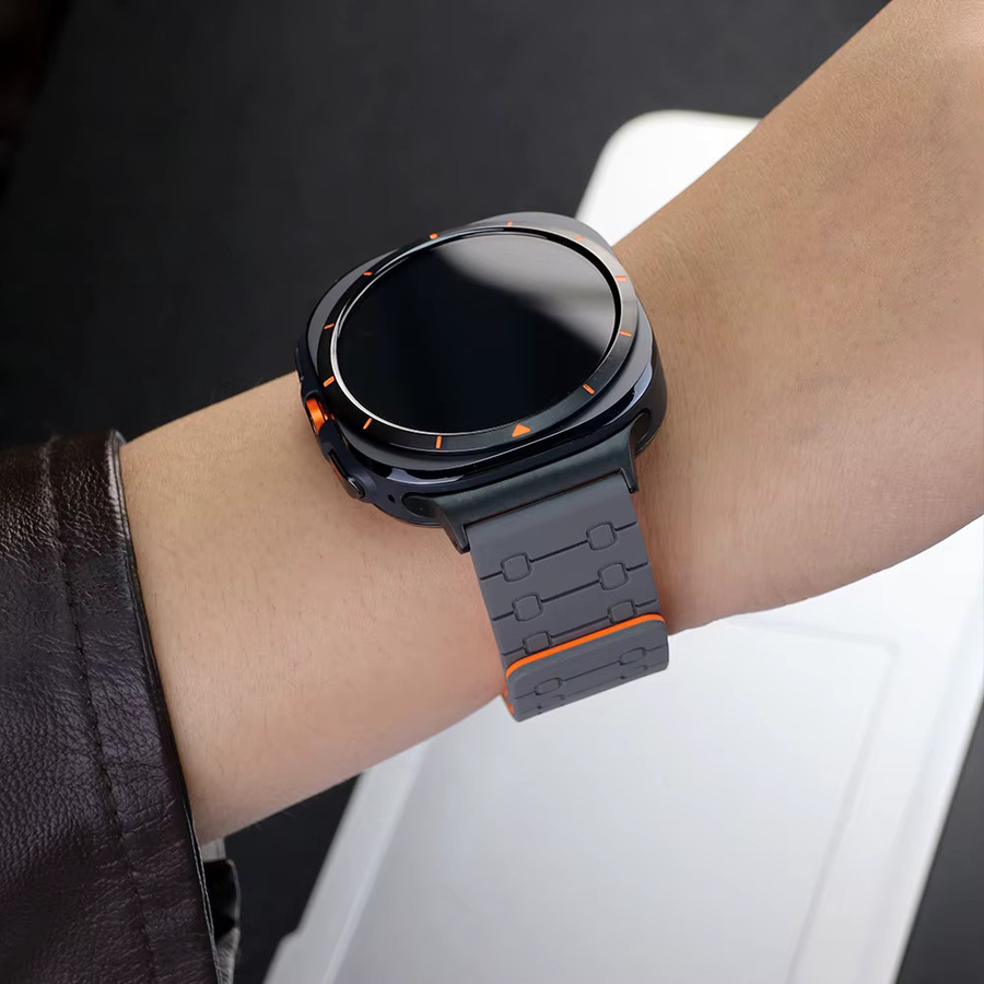 jansin Uhrenarmband Silikon, Samsung Galaxy Watch Ultra 47mm, Unisex - Bild 2