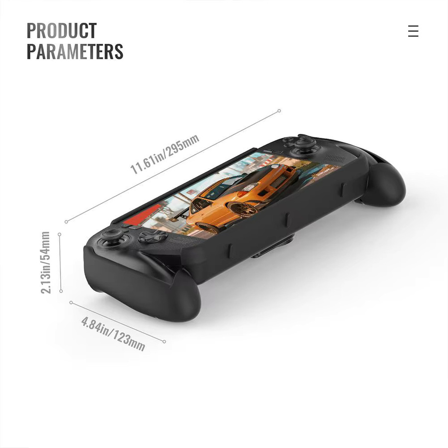 Asus ROG Ally Schutzhülle aus TPU mit abnehmbarer Frontschale in Schwarz mattiert - Bild 5