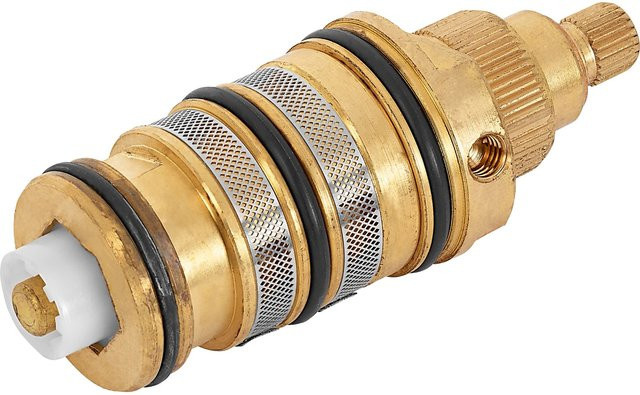 Thermostatregel-Element für baliv Waschtischarmatur WT-200 aus Messing, B/T: 35 x 35 mm - Bild 1