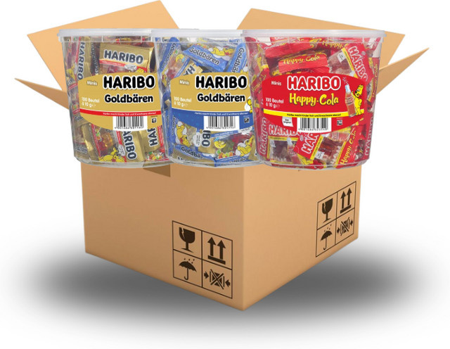 Haribo Fruchtgummi Multi Box 3 x 1 kg - Bild 1