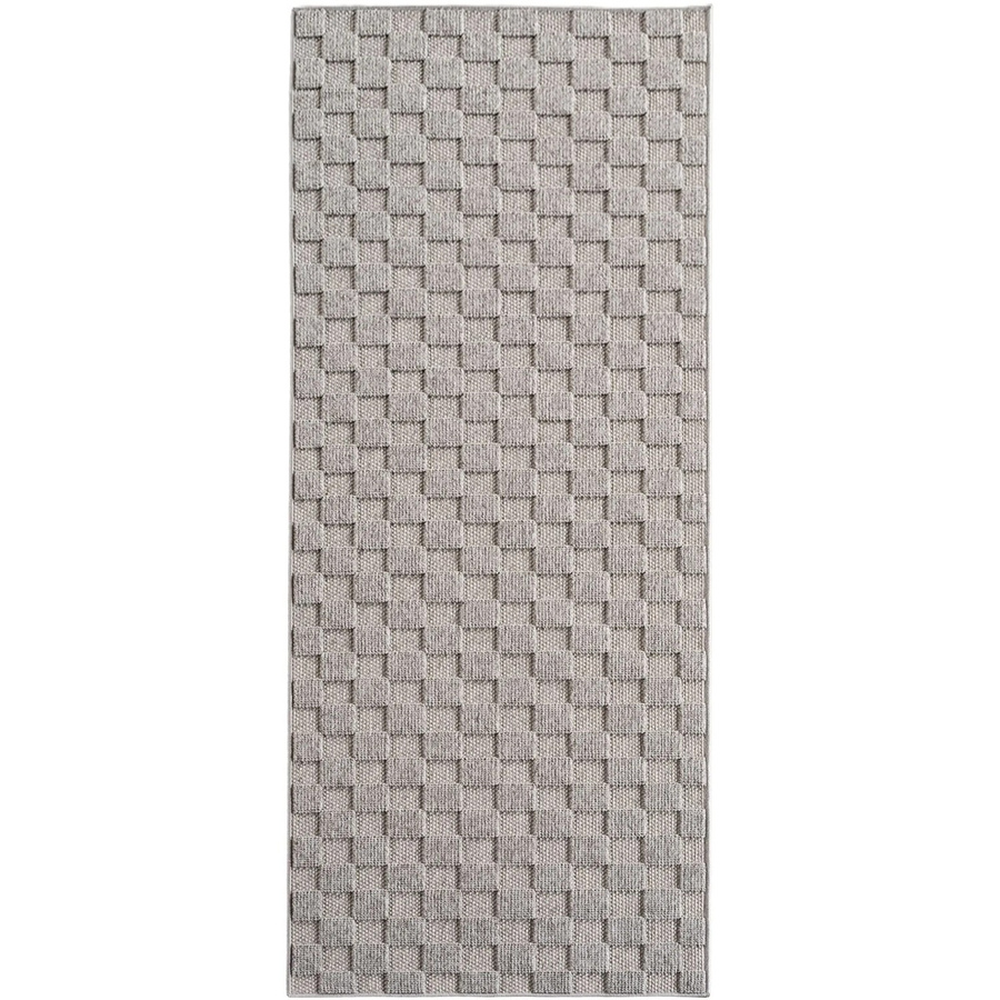 Ayyildiz Flachgewebeteppich Helix Silber mit modernem Design, Breite: 80 cm, Länge: 250 cm - Bild 2