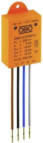OBO Bettermann Überspannungsschutz-Modul ÜSM-10-230I2P-0 in Orange, 5 kA - Bild 1