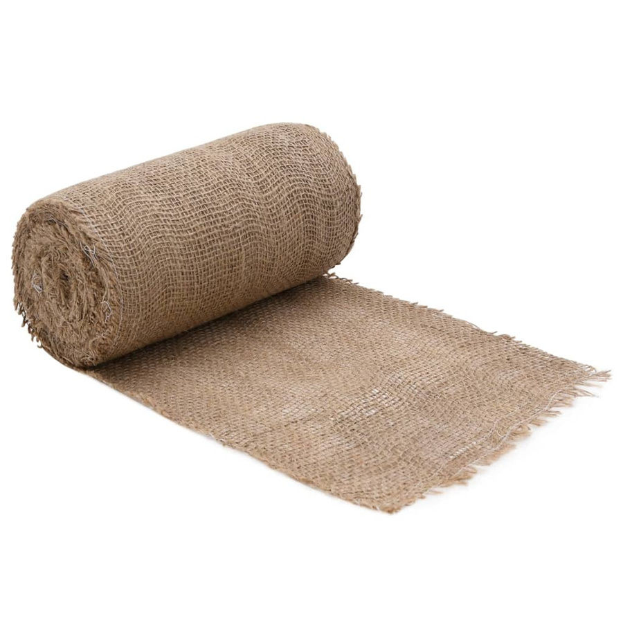 Vidaxl Jutestoff auf Rolle in Braun, 100 % Jute, 200 g/m², Breite: 0,25 m, Länge: 25 m - Bild 3