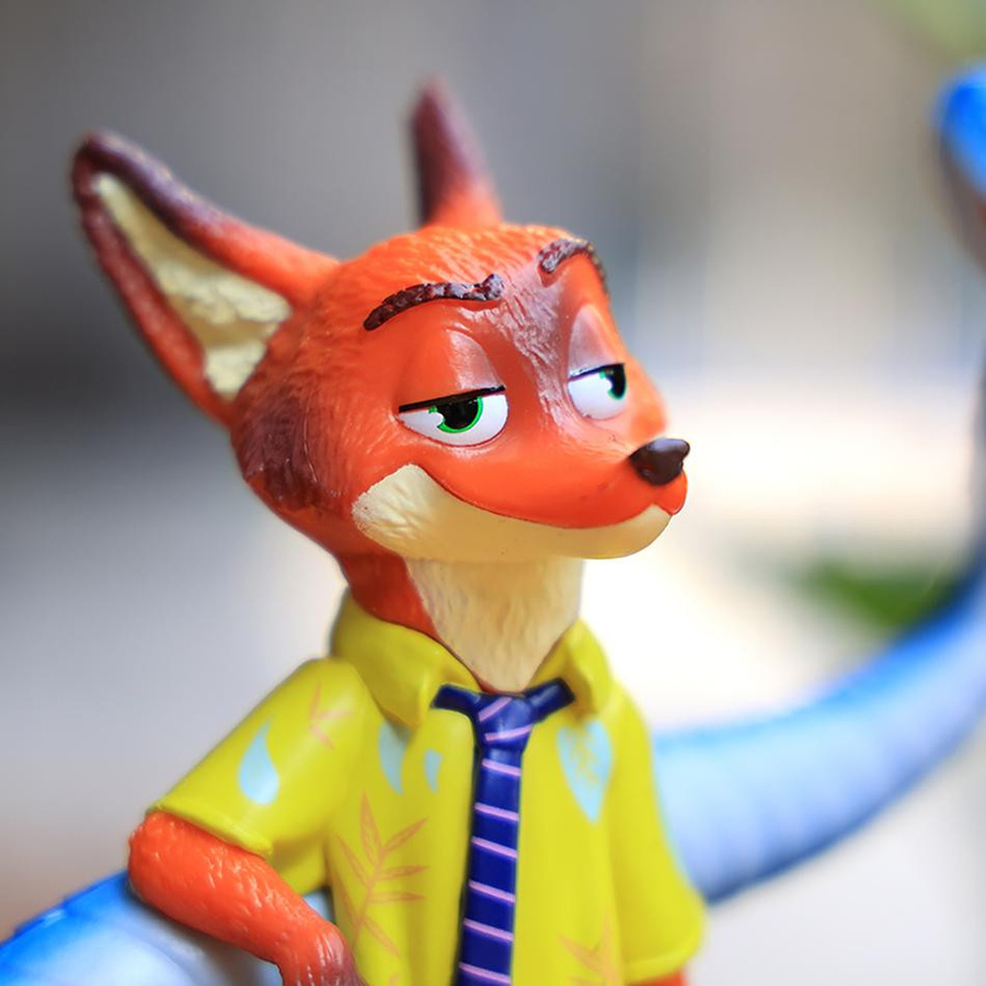 Discover Intime Zootopia Nick Wilde und Judy Hopps Actionfigur aus PVC in Multicolor, Höhe: 19,0 cm - Bild 3