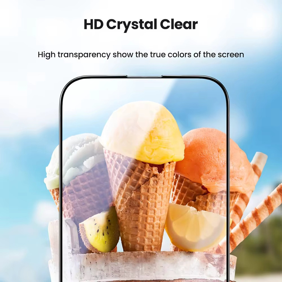 Anti-Spionage Vollschutz Glasfolie für Xiaomi Poco X8 Pro und Poco X8 Pro Max, gehärtetes Glas, transparent - Bild 6
