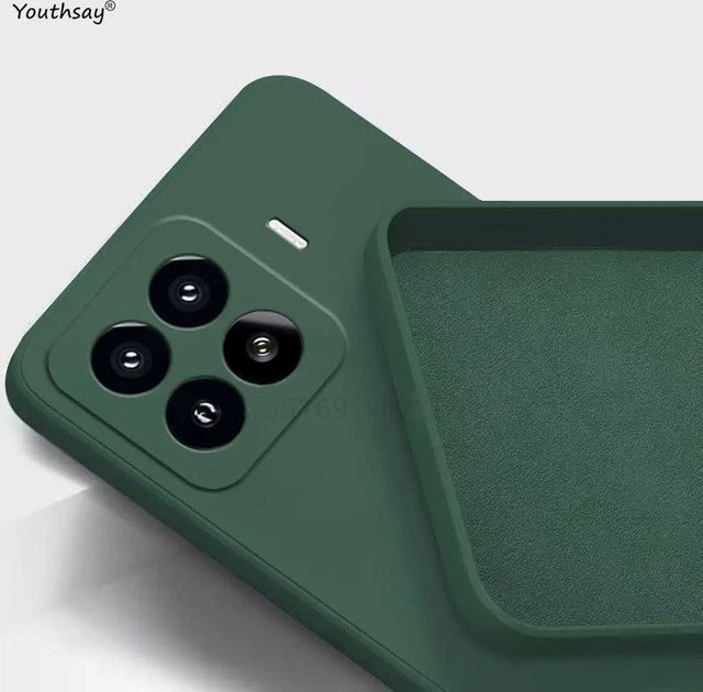 Xiaomi 17T Pro Hülle aus weichem Flüssigsilikon in Grau - Bild 1