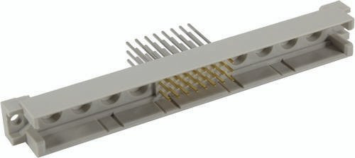 Harting Messerleiste 09731246907 aus Messing in Grau mit 3 Reihen - Bild 1