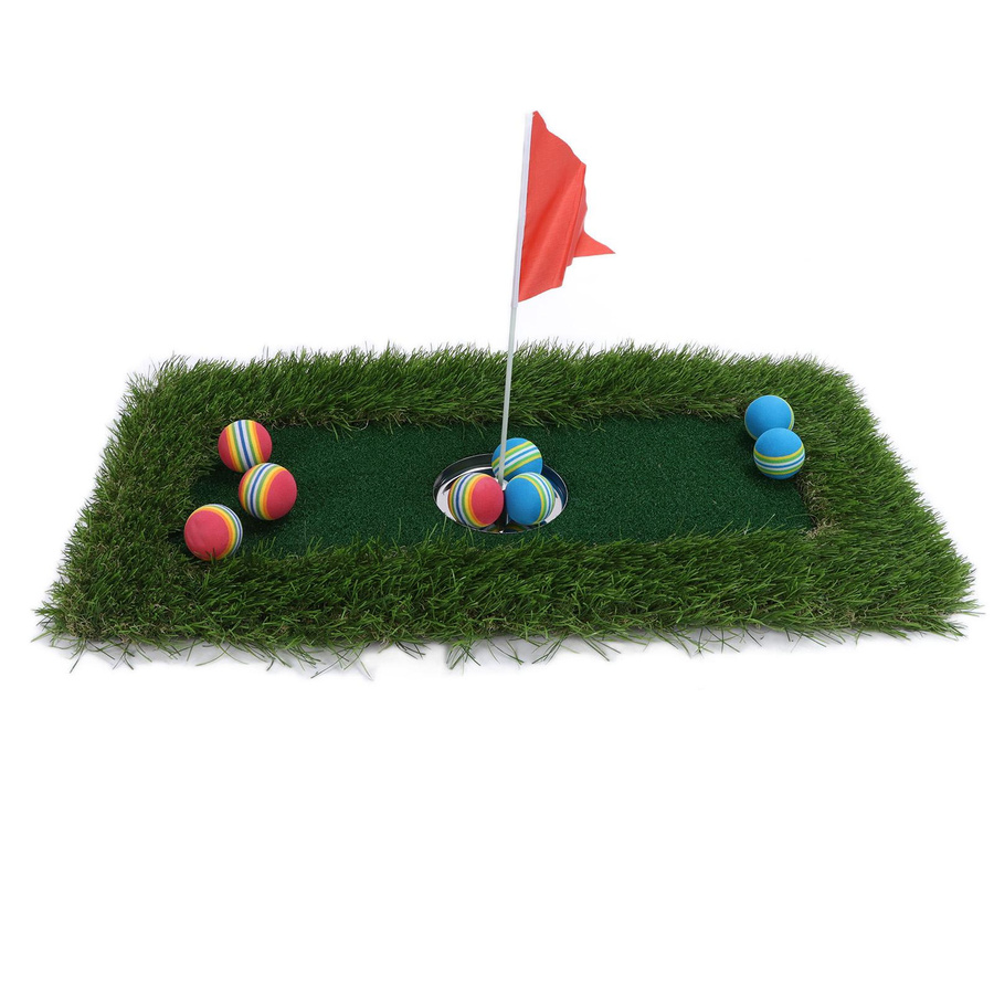 Golf Schwimmendes Putting Green Übungsmatte für Innen und Außen, B/T: 60 x 30 cm - Bild 2