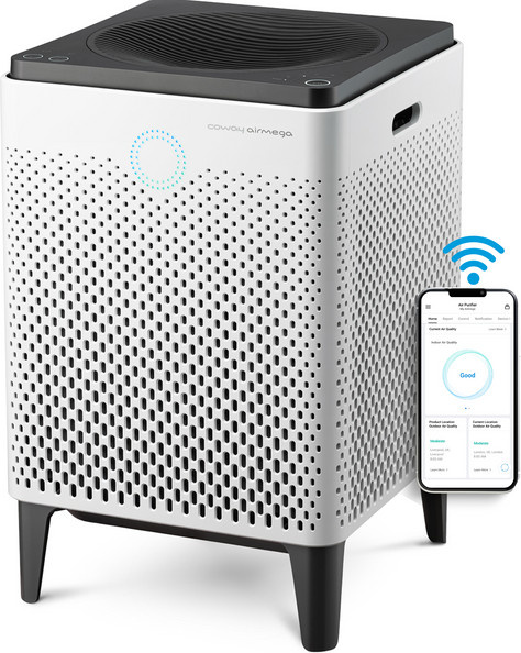 Coway Airmega 300S Luftreiniger in Weiß mit App-Steuerung und Automatikmodus - Bild 1