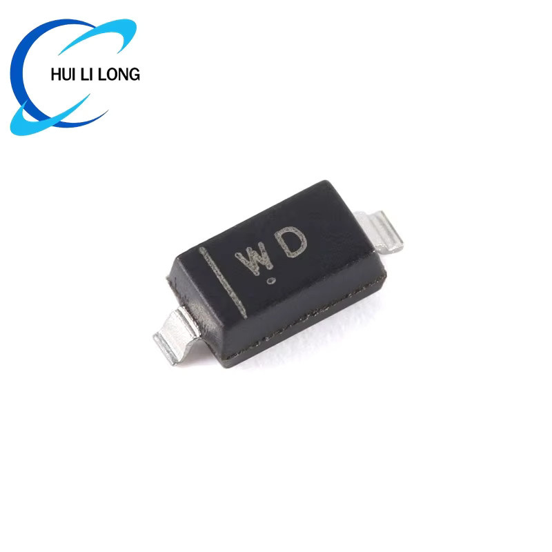 100 Stück SMD Zenerdiode BZT52 Serie in Schwarz, Gehäuse SOD-123 - Bild 2