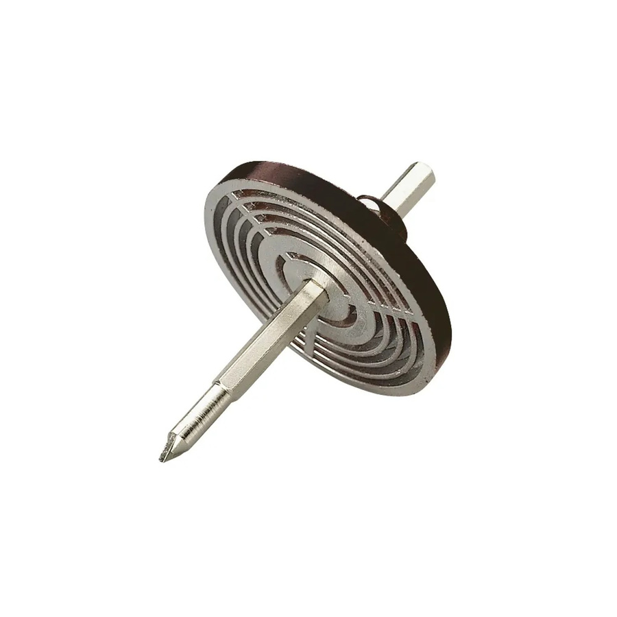 LUX-TOOLS Aufnahmeteller für HM-Bohrkronen aus Stahl in Silber - Bild 2
