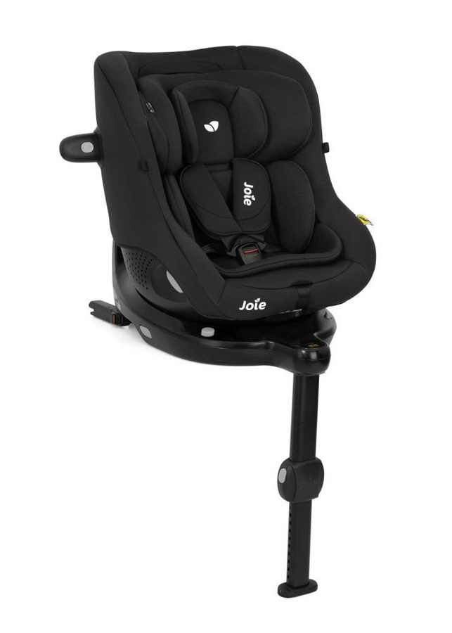 Joie Reboarder i-Pivot 360 Kindersitz mit ISOFIX und 360 Grad Drehung, Farbe: Shale (Grau/Schwarz) - Bild 1