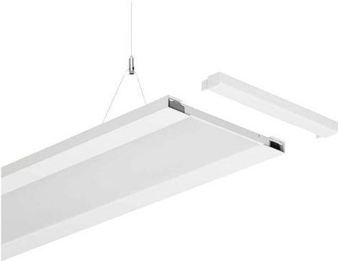 Trilux Endkappe LuceoS H ZKS 03 aus Aluminium-Druckguss in Silbergrau - Bild 1