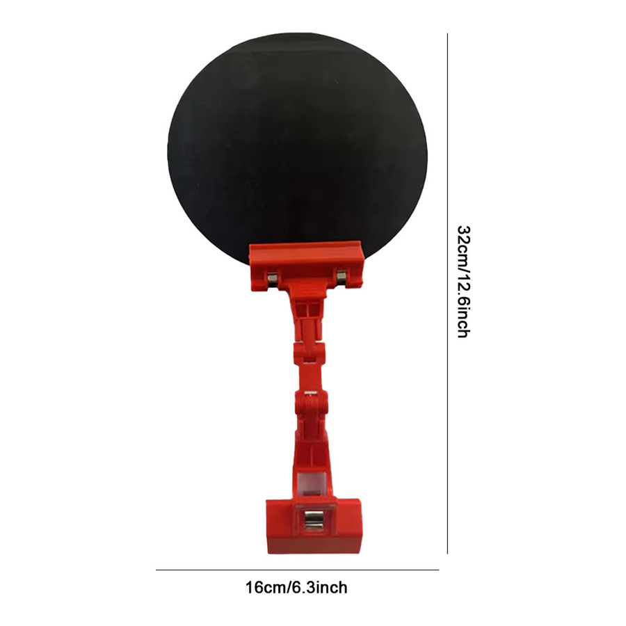 Clip-On Universal Runde Schattierung Abdeckung als Schweißerschutzschild in Schwarz mit Durchmesser: 32,0 cm und Tiefe: 16,0 cm - Bild 5