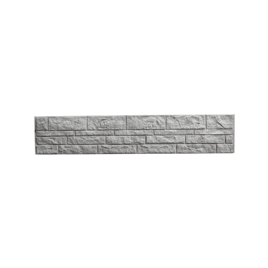 Beckers Betonzaun-Platte Fels in Betongrau, B/H/T: 38,5 x 200 x 3 cm - Bild 2