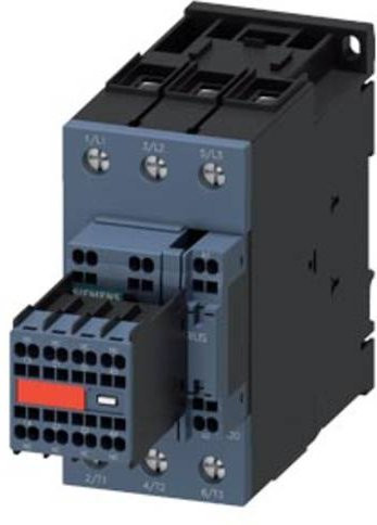 Siemens Koppelschütz 3RT2037-3KB44-3MA0 mit 3 Schließern, 690 V/AC, grau - Bild 1