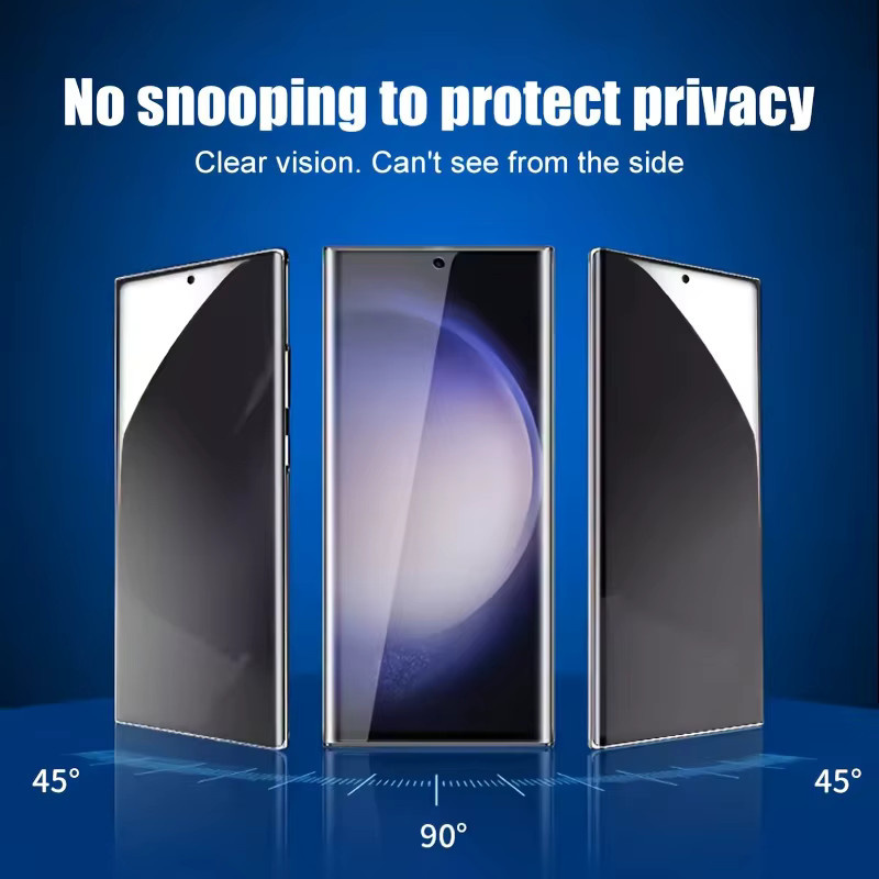 3er-Pack Anti-Spionage Hydrogel Displayschutzfolie für Samsung Galaxy S21 bis S25 Ultra und S26 Serie Privacy Screen Protector - Bild 2