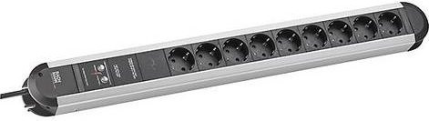 Bachmann Steckdosenleiste Silber-Schwarz 331007 - Bild 1