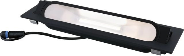 Paulmann Plug & Shine Ito LED-Wandfluter Anthrazit, Warmweiß, 6,1 W, IP67, B/H: 7,6 x 27,9 cm - Bild 1