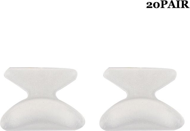 Nasenpads Silikon, Weiß, 20 Paar - Bild 1