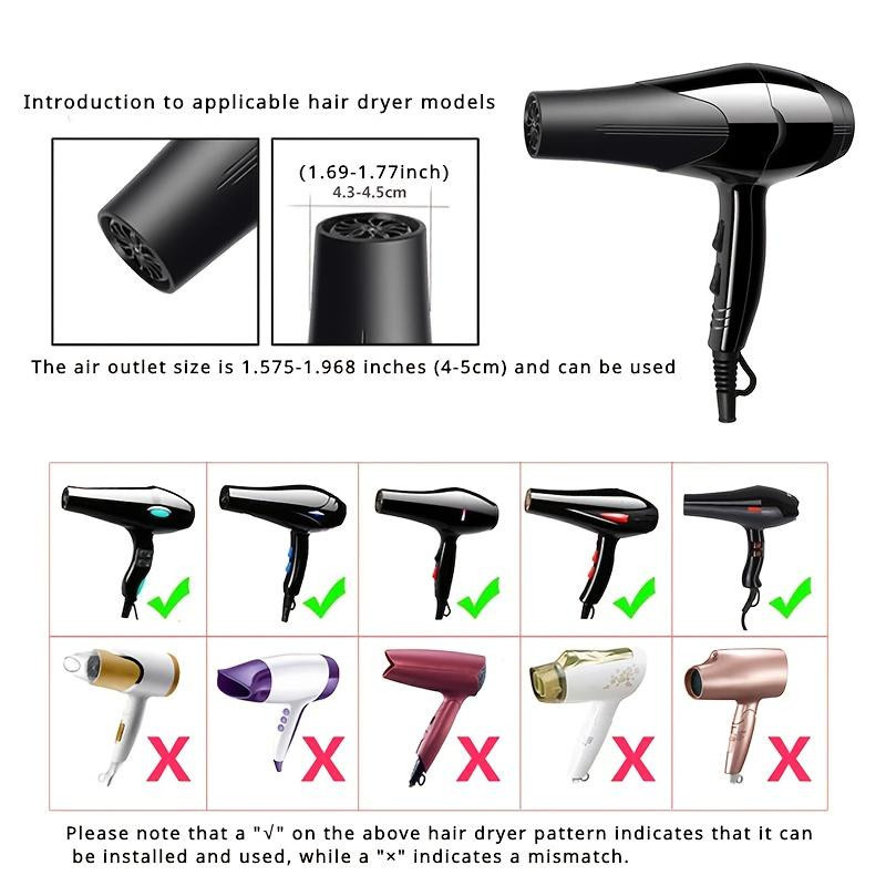 Locken-Haardiffusor, schwarz - Bild 3