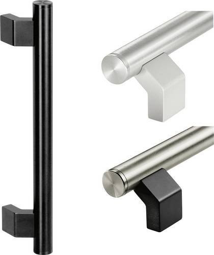 Rohde Rohrgriff WR-30.350.04 Schwarz Matt, L: 44,0 cm, B: 3,0 cm, H: 7,0 cm - Bild 1