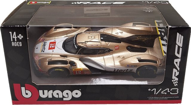 Bburago Porsche 963 Team Jota Hertz #12, Modellauto, Maßstab 1:43, ab 14 Jahren - Bild 1