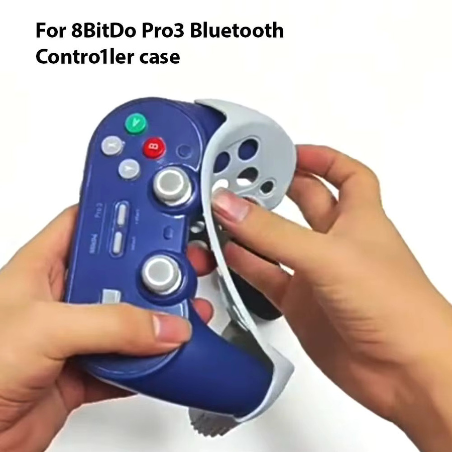 8BitDo Pro3 Bluetooth Wireless Controller Schutzhülle in Schwarz mit Anti-Scratch-Schutz - Bild 3