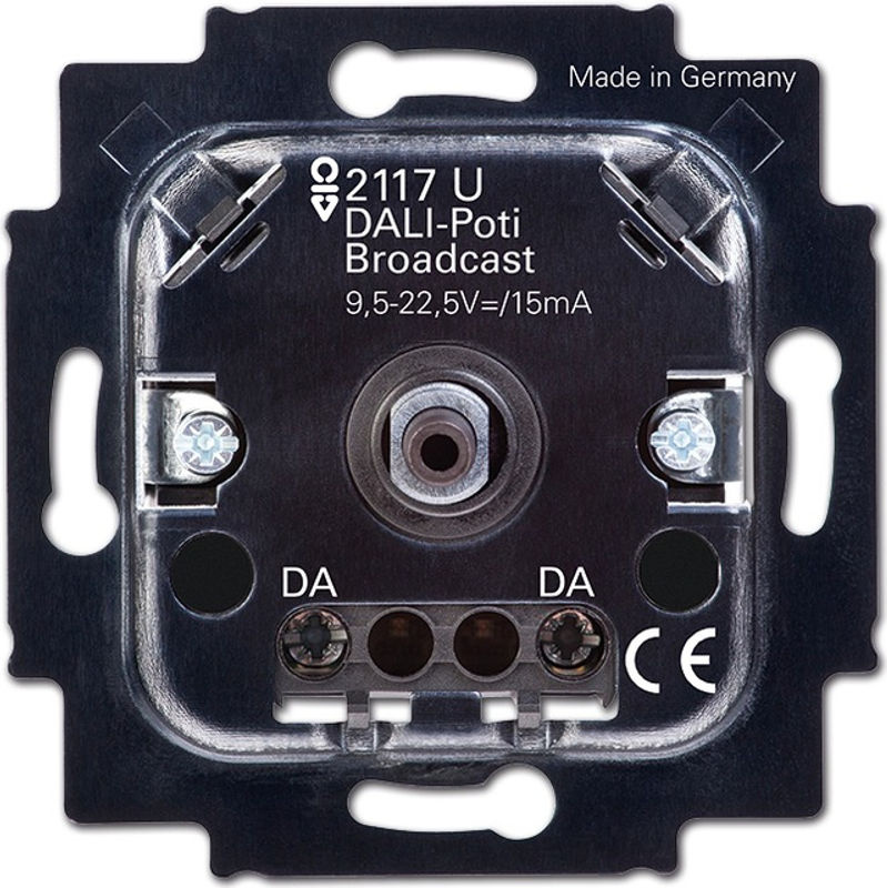 Busch-Jaeger Dimmer Einsatz Schwarz für den Einbau mit Drehpotenziometer - Bild 2