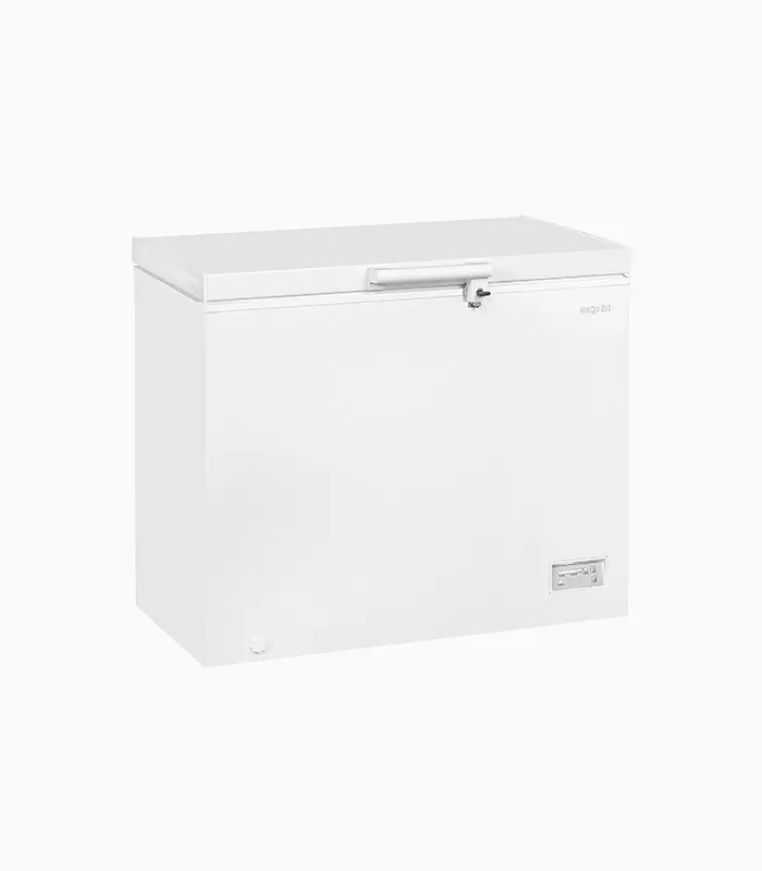 Exquisit GT265-HE-040E Gefriertruhe in Weiss, B/T/H: 125,0 x 70,5 x 85,0 cm - Bild 1