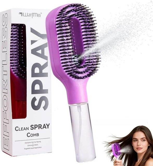 Jiahomily 2-in-1 Sprüh-Massagekamm, Unisex - Bild 1