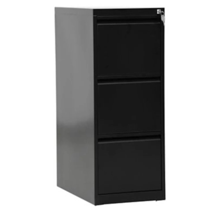 PROREGAL Hängeregistraturschrank Mare mit 3 Schubladen in Schwarz, H x B x T: 101 x 40 x 62 cm - Bild 2
