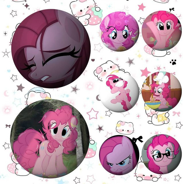 Kayou Anstecknadeln P-Pinkie P-Pie Kawaii - Bild 1