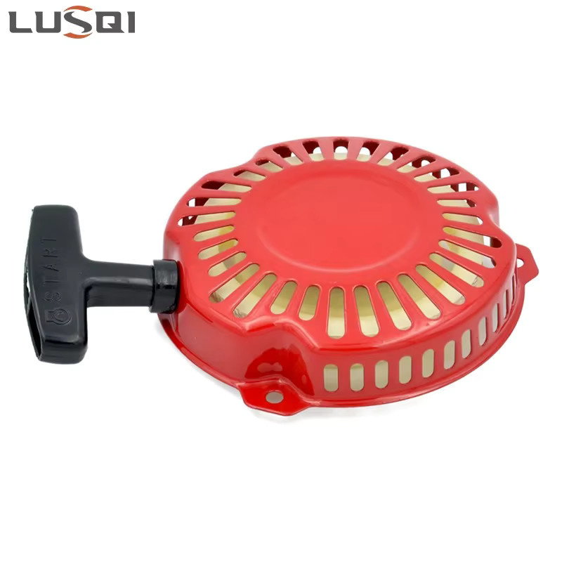 LUSQI Rückstoßstarter und Kraftstoff-Wasserpumpe für Honda 152F GX100 G100 Generatoren in Rot - Bild 2
