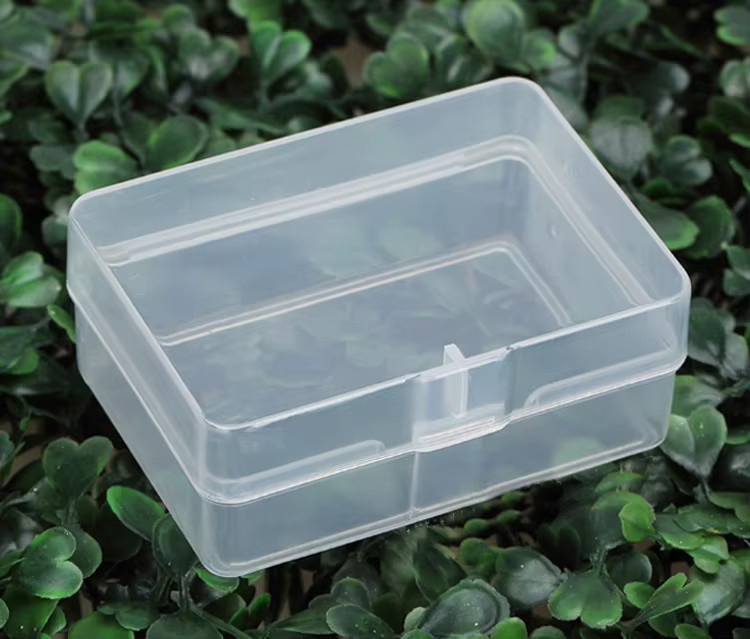 50 Stück transparente Kunststoffboxen PP-5 zur Aufbewahrung und Verpackung, B/T/H: 7 x 5 x 2,9 cm - Bild 2