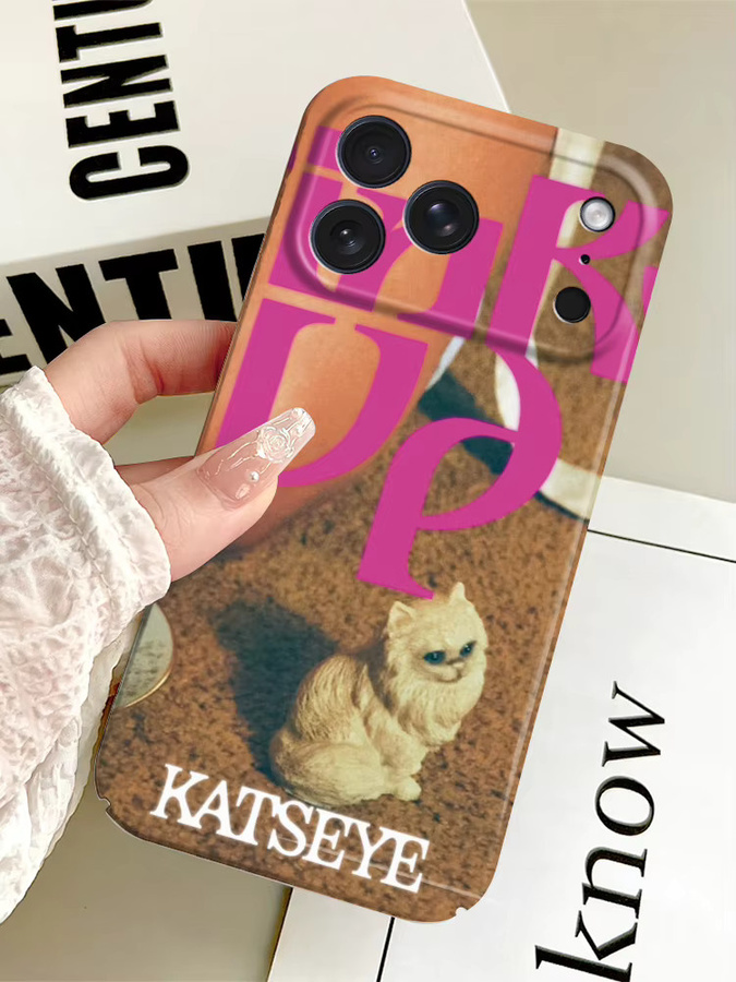 Glänzende HD Hartschalen-Handyhülle für Apple iPhone 17 16 15 14 13 12 11 Pro Max Plus Mini mit K-Katseye Kpop Design - Bild 6