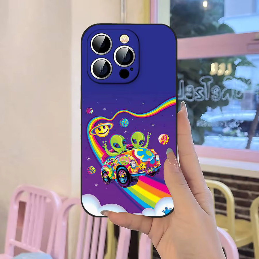 Mesuca UFO Alien Thing Handyhülle für iPhone 17 16 15 14 13 12 11 Pro Max Plus in Multicolour aus weichem TPU - Bild 6