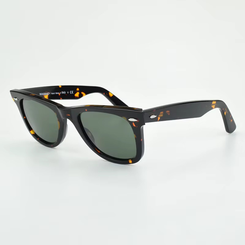 TAGHezekiah Y-2140 Sonnenbrille, Herren, Vollrand, quadratisch, Acetat, braun - Bild 1