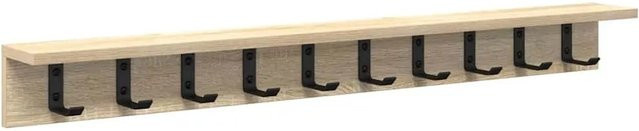 vidaXL Wandmontierter Nachttisch in Sonoma-Eiche, B/H/T: 100 x 10,5 x 10,5 cm - Bild 1