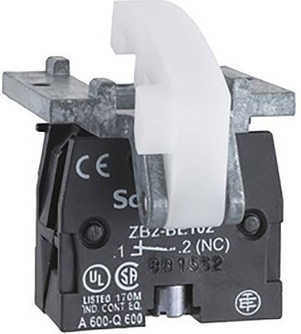 Schneider Electric XACS103 Hilfsschalter in Weiß aus Kunststoff - Bild 1