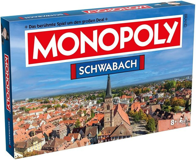Winning Moves Monopoly City Schwabach Brettspiel ab 8 Jahren - Bild 1